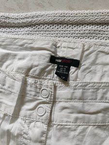 H&amp;M WHITE TROUSER