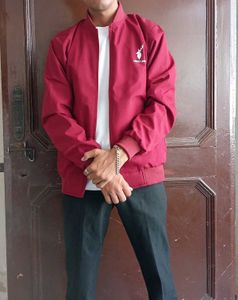 🍷LEGACY LOOK Wine Windcheater Jacket for Men