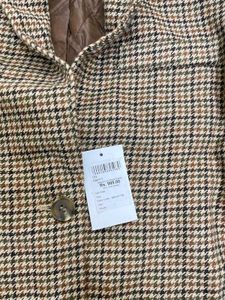 Women Vintage Houndstooth Blazer