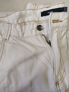 Bershka White Jeans