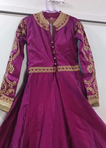 Royal Purple Gown