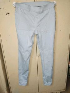 Light Blue Slim Fit Trousers – Size S