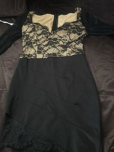 Lace Detail Mini Skirt