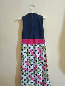 Cute Girls' Dress - Fun Polka Dot