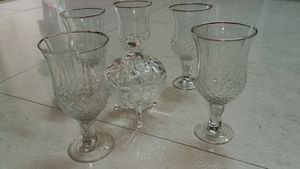 Glasses & Storage Glass Jar