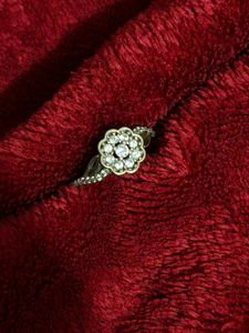 92.5 SILVER Flower Design Ring