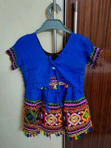 Blue Lehenga For Babies