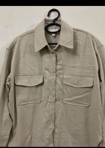 H&amp;M Beige Overshirt