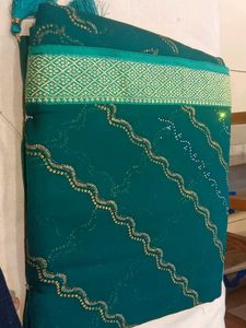sea Green  Saree