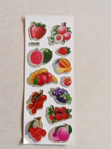 3 StickerSheet(Cute Kawaii , Car🚗, Butterfly 🦋)
