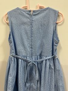Cute Blue floral Girl dress