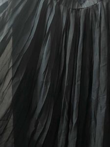 Black Flowing Skirt Fits L-XL