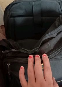 Black &#34;Fantastic&#34; Backpack