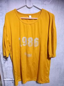 Mustard Color T-shirt