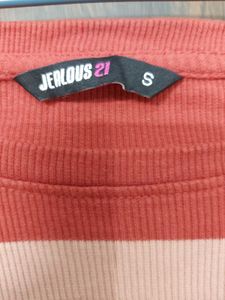 JEALOUS 21 fitted top (S)