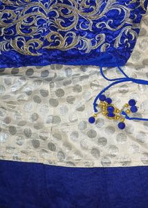 White Lehenga