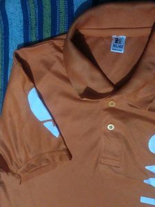 Swiggy Orange Polo Shirt-XL