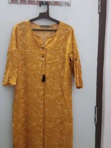 Mustard Yellow Kurta