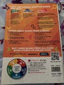 Class 10 English  Oswal Question Bank