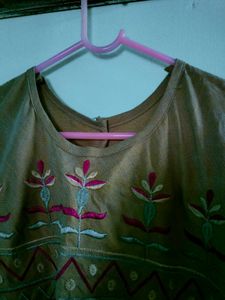 Embroidered Kurti Dress