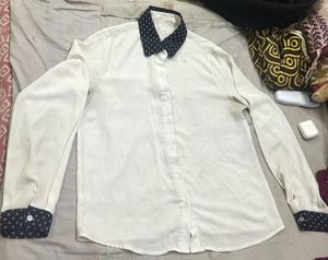 Beautiful 😍 White Colour 🤍 Shirts 👔 For Women W