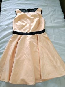 Peach Skater Dress