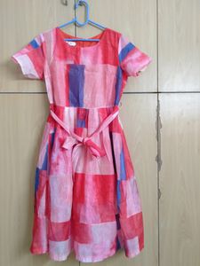 Multicolour Beautiful Frock Dress