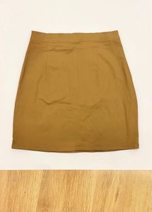 Brown Mini Skirt