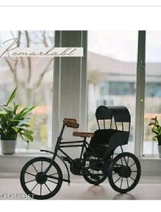 Wooden Cycle Showpiece