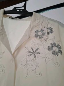 Floral Embroidered Top