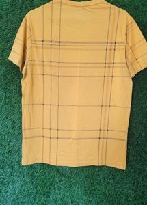 Yellow Plaid T-shirt