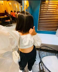 Chic White Crop Top