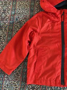 Red Hooded Jacket