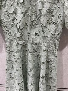 Forever New Lace Puff Sleeve Dress