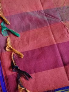 Checked Saree
