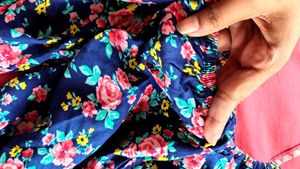 Floral Print Skirt
