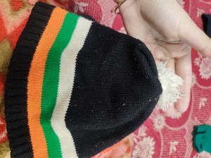 Cute Blue Beanie caps