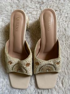 Queens Embellished Heels
