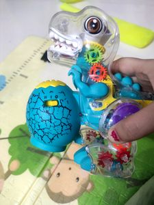 Transparent Gear Dinosaur with Sound and Light