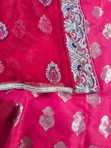 Red Lahanga Choli