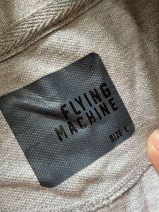 Flying Machine Grey Polo T-Shirt