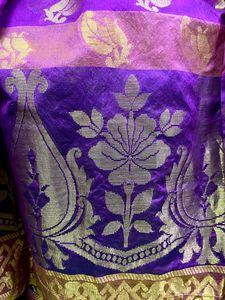 Purple And Pink Saree