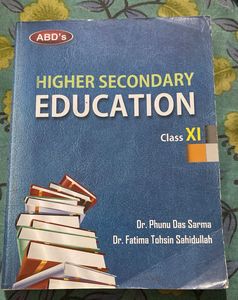Higher Secondary Education Class XI