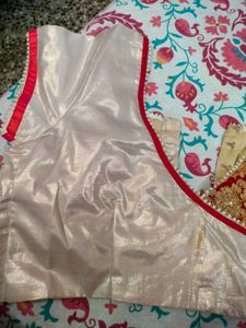 Embroidered Saree with Blouse