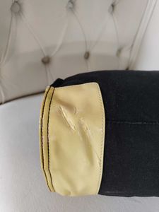 TORY BURCH Black Denim Tote