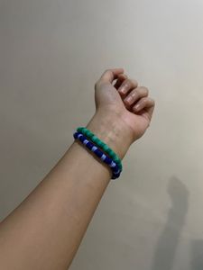 2 Clay Bead Bracelet