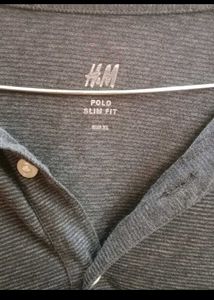 H&amp;M Men&#39;s Grey Tshirt XL