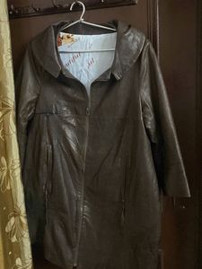 leather coat