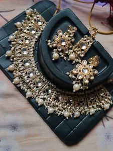 Necklace Set Tika And Earrings