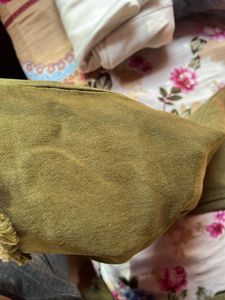 Olive green jeans